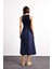 A Kesim Pamuklu Kolsuz Midi Elbise G1358AX25SM 14