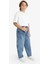 Erkek Çocuk Barrel Fit Düz Paça Jean Pantolon G1654A825AU 12