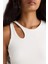 Slim Fit Dar Kesim Bisiklet Yaka Fitilli Kaşkorse Atlet A3422AX25AU 10