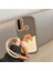 Xiaomi Redmi Note 8 Uyumlu Kılıf Zebana El Bilekli Cat And Puppy Silikon Kılıf Açık Kahverengi 5