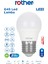 RTL09101-10 Rother G45 LED Ampul 6W E27 470 Lümen 6000K Beyaz Işık Enerji Tasarruflu Ampul 10 Adet 5