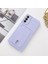 Samsung Galaxy S24 Uyumlu Kılıf Zebana Kartlıklı Sweet Yumuşak Silikon Kılıf Lila 11