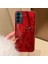 Samsung Galaxy A15 5g Uyumlu Kılıf Zebana Fionka Silikon Kılıf Kırmızı 7