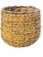 Santo Kahverengi Büyük Boy Hasır Saksı 1