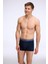 Erkek Lacivert 3 Lü Boxer 3