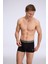 Erkek Siyah 3 Lü Boxer 2