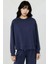 Kadın Modal Touch Basic Sweatshirt Lacivert 2