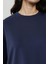 Kadın Modal Touch Basic Sweatshirt Lacivert 5