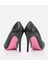 01AYH263820A100 Hakiki Deri Siyah Kadın Stiletto 19