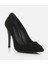 Kadın Deri Siyah Stiletto 18