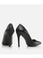 Kadın Deri Siyah Stiletto 19