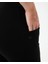 Siyah Cepli Flare Pantolon 4