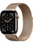 Watch Series 11 Gps + Cellular, 42 mm altın Rengi Titanyum kasa ve Altın Rengi Milano loop 1