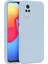 Zengezur Newface Vivo Y53S Kılıf Nano Içi Kadife Silikon - Buz Mavi 1