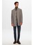 Ds Damat Regular Fit Gri Hakim Yaka Kaşe Kaban 5HF08ORT10002 6