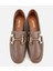 01AYH312390A450 KADIN Deri Vizon Tokalı Klasik Loafer 18