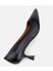 01AYH312480A100 KADIN Deri Siyah Esnek Tabanlı Stiletto 18