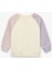 Bisiklet Yaka Uzun Kollu Şardonlu Pamuklu Sweatshirt 2