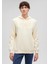 Mavi Logo Baskılı Kapüşonlu Bej Sweatshirt 0610941-70055 9
