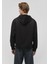 Logolu Kapüşonlu Fermuarlı Siyah Sweatshirt 066979-900 4