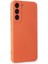 Bfs Samsung Galaxy S23 Plus Kılıf Nano Içi Kadife Silikon - Turuncu 2
