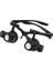 Gözlük Modeli 10X 15X 20X 25X Lens,2led Işıklı,büyüteç 6