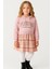 Kız Çocuk Sweatshirt Görünümlü Ekose Desenli ELBISE-1710 P 2