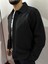 Erkek Keten Ceket Cepli Siyah 3