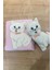 Oyuncak Hediyeli Bebek Triko Battaniye 90X90 cm Pembe 1