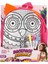 Bfs Pretty Pinky Boyanabilir Desenli Baykuş Sırt Çantası 1