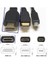 HDMI'den VGA'ya Kablo Siyah Tablet, Projeksiyon ve Notebooklar için Yüksek Performans 7