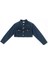 Cropped Denim Ceket 4
