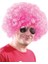 Bfs Açık Pembe Renk Kıvırcık Afro Bonus Peruk 1