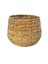 Santo Kahverengi Küçük Boy Hasır Saksı 1