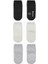 Bfs Bistyle Basic Kaymaz Penye Soket Çorap 3'lü BS10106 Siyah Ekru Gri 2