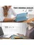Samsung Galaxy Tab A9 Plus 11 Inç Kılıf Smart Uyku Modlu Standlı Şeffaf Kapaklı SM-X210 (Uyumlu) 5