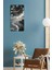 Siyah Beyaz Fırtına Manzaralı Mdf Dikdörtgen Duvar Saati – 30X60 Cm– USD083 4