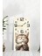 Sevimli Kedi Temalı Mdf Dikdörtgen Duvar Saati – 30X60 cm Uv Baskı– USD080 3