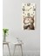 Sevimli Kedi Temalı Mdf Dikdörtgen Duvar Saati – 30X60 cm Uv Baskı– USD080 7