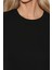 Kadın Modal Touch Basic Sweatshirt Siyah 5