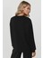 Kadın Modal Touch Basic Sweatshirt Siyah 7
