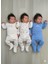 Erkek Bebek Çıtçıtlı Body Zıbın 3