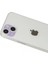Bfs iPhone 13 Rainbow Kamera Lens Koruma Cam - Mor 1