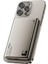 Zengezur Newface PW555 5.000 Mah Dijital Göstergeli 18W Type-C ve 15W Kablosuz Şarj Pd Hızlı Şarj Magsafe Powerbank - Titanyum 1
