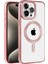 Bfs iPhone 14 Pro Max Kılıf Kronos Magsafe Kapak - Rose Gold 1