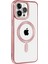 Bfs iPhone 14 Pro Max Kılıf Kronos Magsafe Kapak - Rose Gold 2