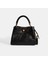 Kadın Siyah Püskül Aksesuarlı Deri El Çantası 2