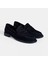 Kadın Lacivert Süet Loafer 1