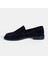 Kadın Lacivert Süet Loafer 3