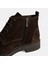 Kadın Kahve Bağcıklı Süet Bot 6